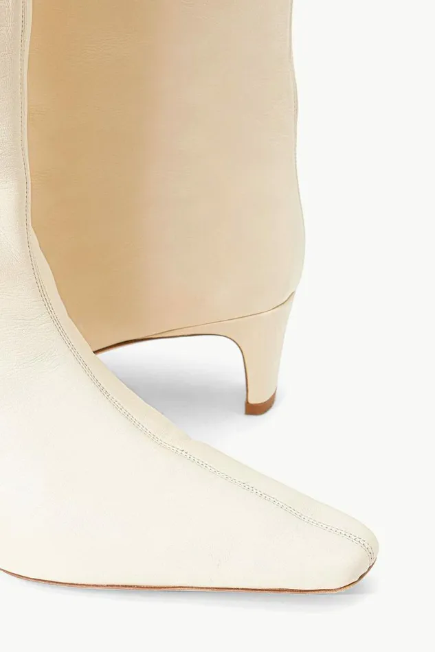 STAUD Boots WALLY BOOT Cream 8211 Women
