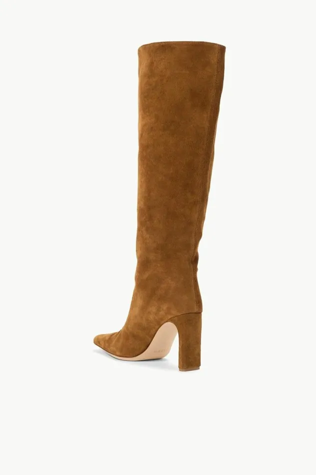 STAUD Boots WALLY HIGH HEEL BOOT Tan 8211 Women STAUD Boots WALLY HIGH HEEL BOOT Tan 8211 Women