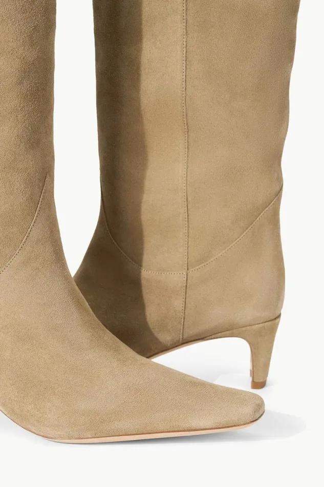 STAUD Boots WESTERN WALLY BOOT Dune Suede 8211 Women STAUD Boots WESTERN WALLY BOOT Dune Suede 8211 Women