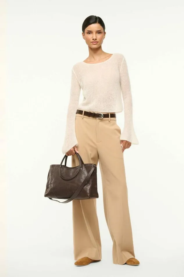 STAUD Carryalls MAUDE SATCHEL Espresso 8211 Women STAUD Carryalls MAUDE SATCHEL Espresso 8211 Women