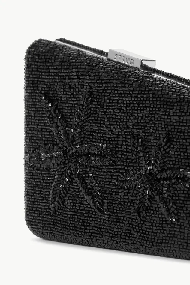 STAUD Clutches and Handhelds CARMELLA BEADED CLUTCH Black Starfish 8211 Women