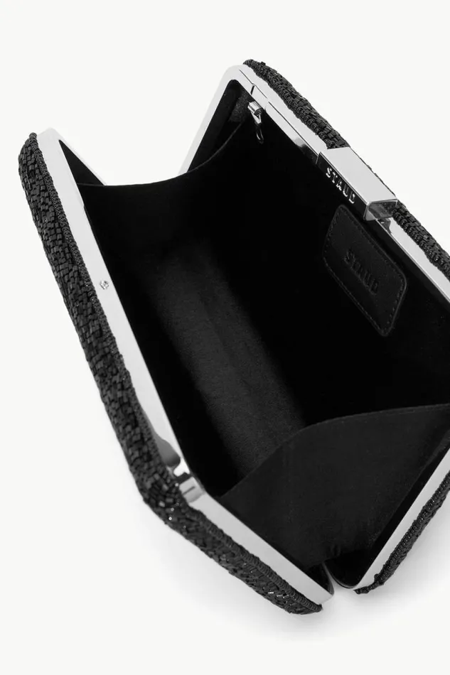 STAUD Clutches and Handhelds CARMELLA BEADED CLUTCH Black Starfish 8211 Women