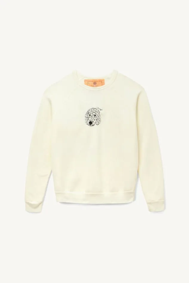 STAUD Custom Clothing CUSTOM X CBONZ SWEATSHIRT Cream 8211 Pet