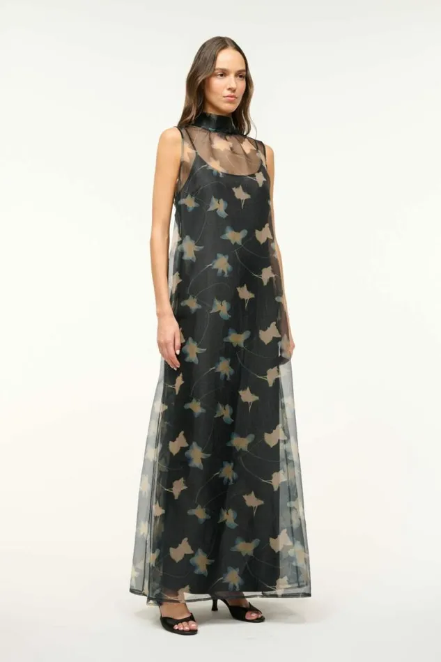 STAUD Dresses ALBEE DRESS Botanical Shadows 8211 Women STAUD Dresses ALBEE DRESS Botanical Shadows 8211 Women