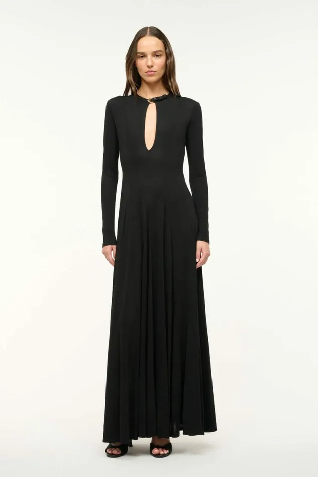STAUD Dresses AMERIE DRESS Black 8211 Women