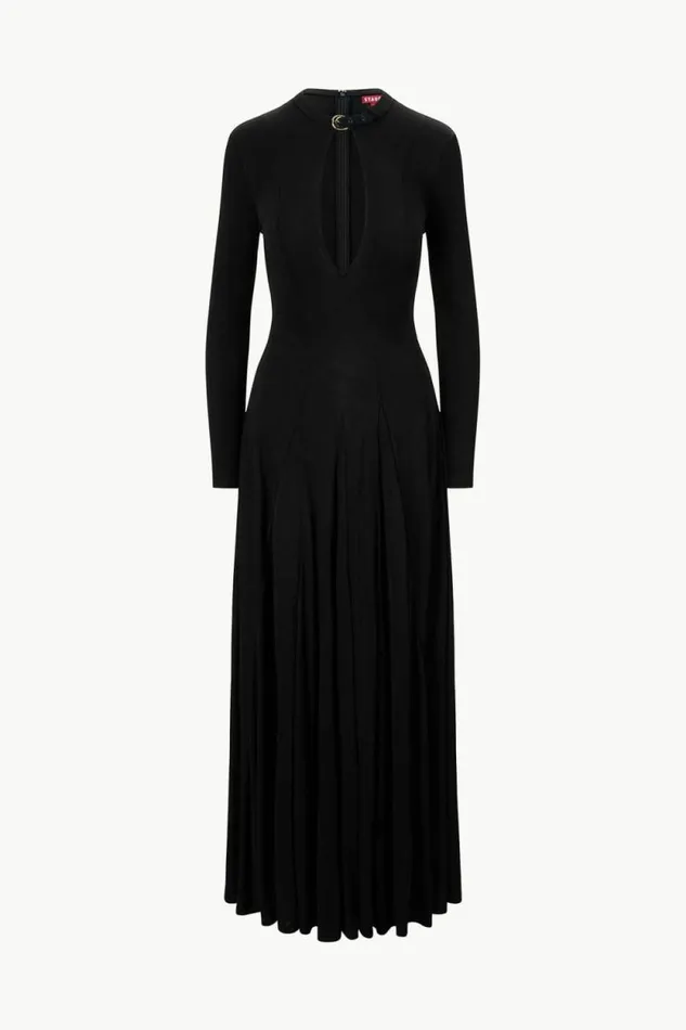 STAUD Dresses AMERIE DRESS Black 8211 Women STAUD Dresses AMERIE DRESS Black 8211 Women