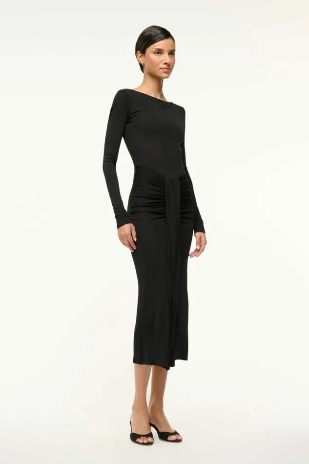 STAUD Dresses GRES DRESS Black 8211 Women STAUD Dresses GRES DRESS Black 8211 Women