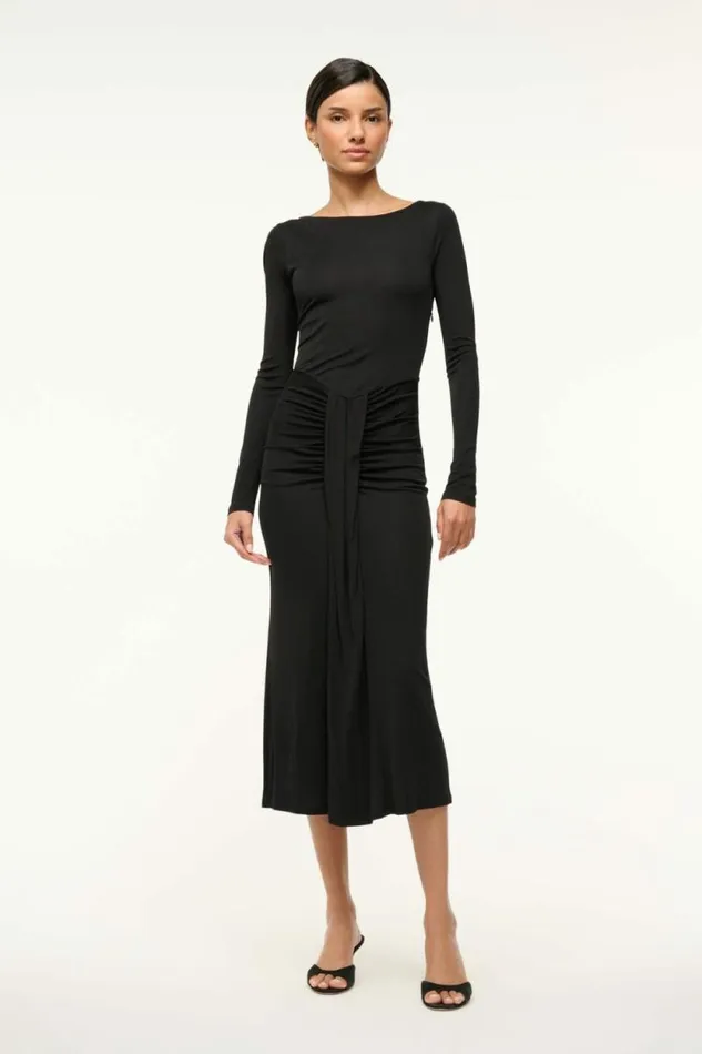STAUD Dresses GRES DRESS Black 8211 Women STAUD Dresses GRES DRESS Black 8211 Women