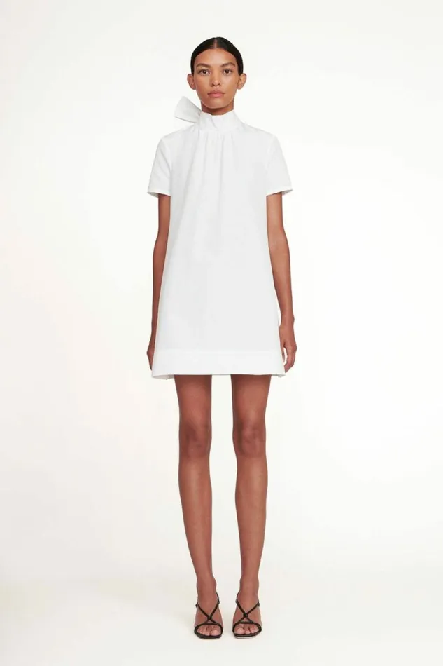 STAUD Dresses MINI ILANA DRESS White 8211 Women