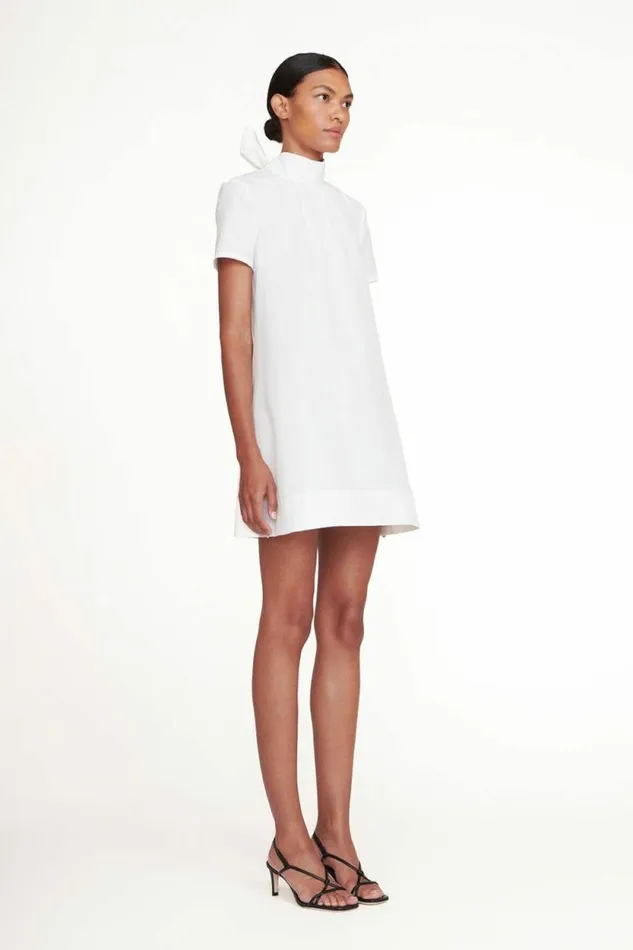 STAUD Dresses MINI ILANA DRESS White 8211 Women STAUD Dresses MINI ILANA DRESS White 8211 Women