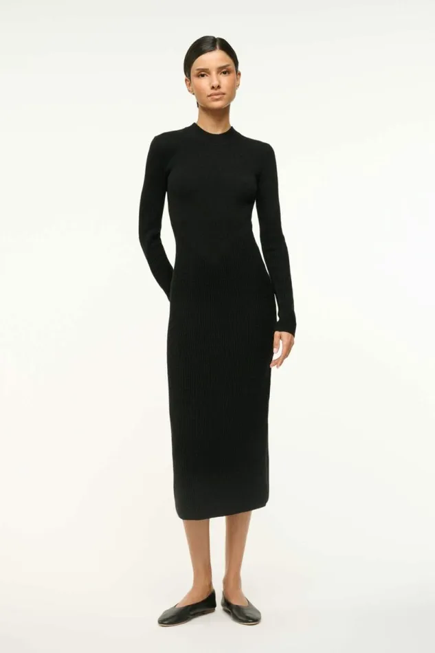 STAUD Dresses RAMONA DRESS Black 8211 Women