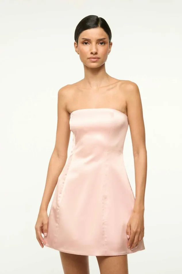 STAUD Dresses SILVIA DRESS Ballet 8211 Women STAUD Dresses SILVIA DRESS Ballet 8211 Women