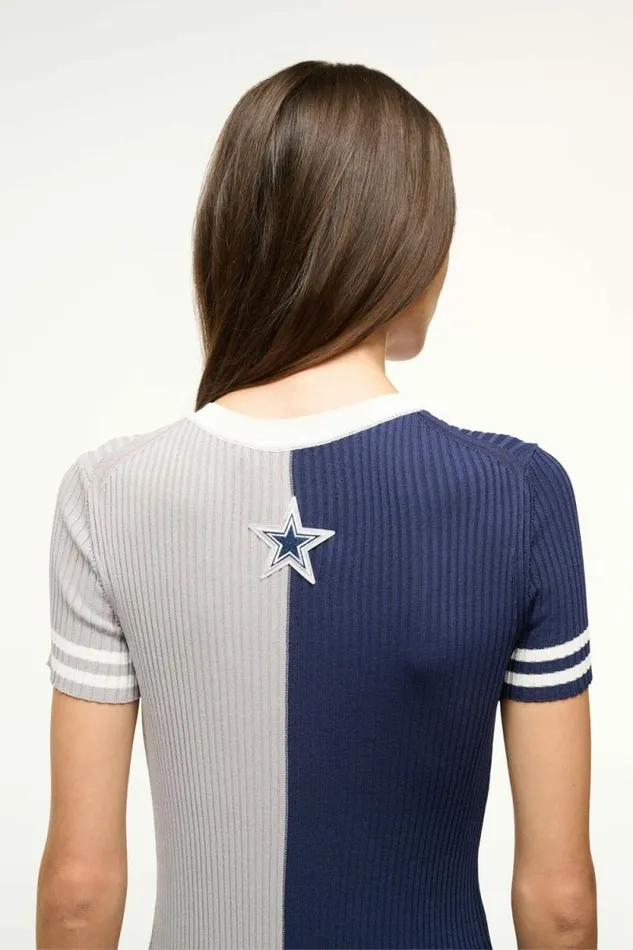 STAUD Dresses THE NFL COLLEEN DRESS Cowboys 8211 Women STAUD Dresses THE NFL COLLEEN DRESS Cowboys 8211 Women