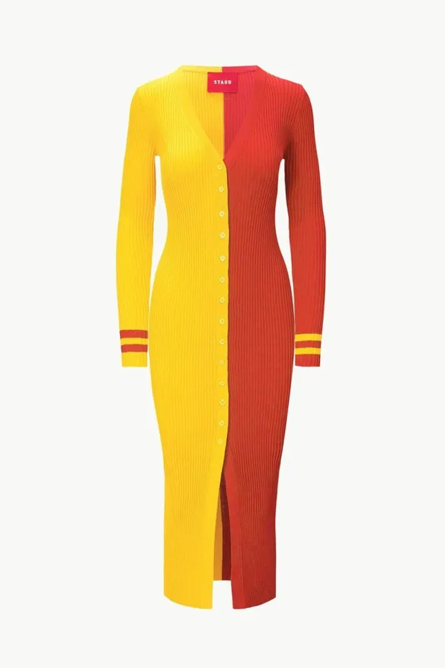 STAUD Dresses THE NFL SHOKO SWEATER Kansas City Chiefs 8211 Women STAUD Dresses THE NFL SHOKO SWEATER Kansas City Chiefs 8211 Women