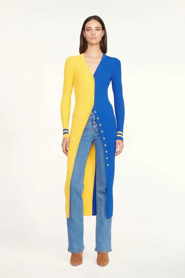 STAUD Dresses THE NFL SHOKO SWEATER Los Angeles Rams 8211 Women
