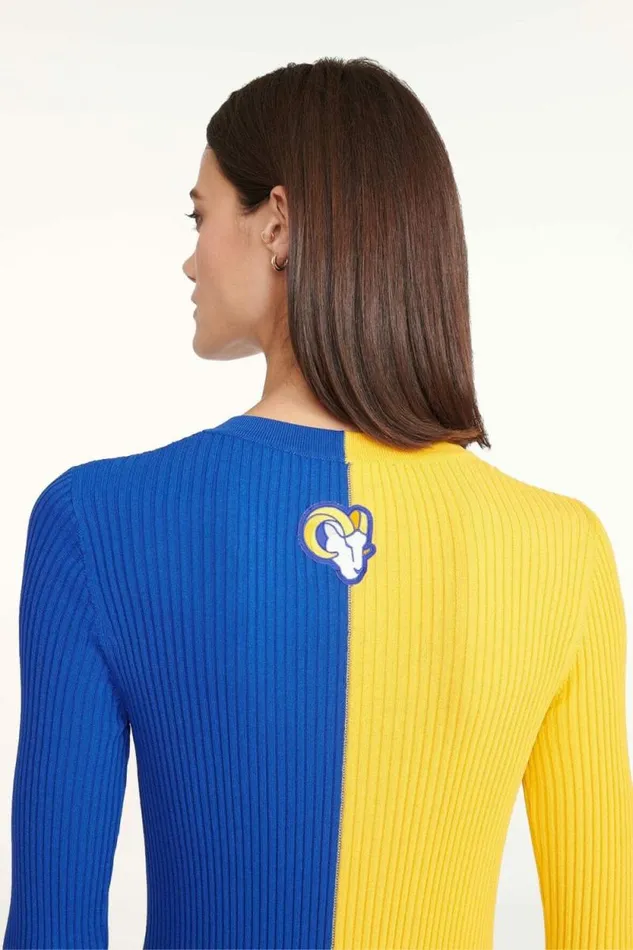 STAUD Dresses THE NFL SHOKO SWEATER Los Angeles Rams 8211 Women