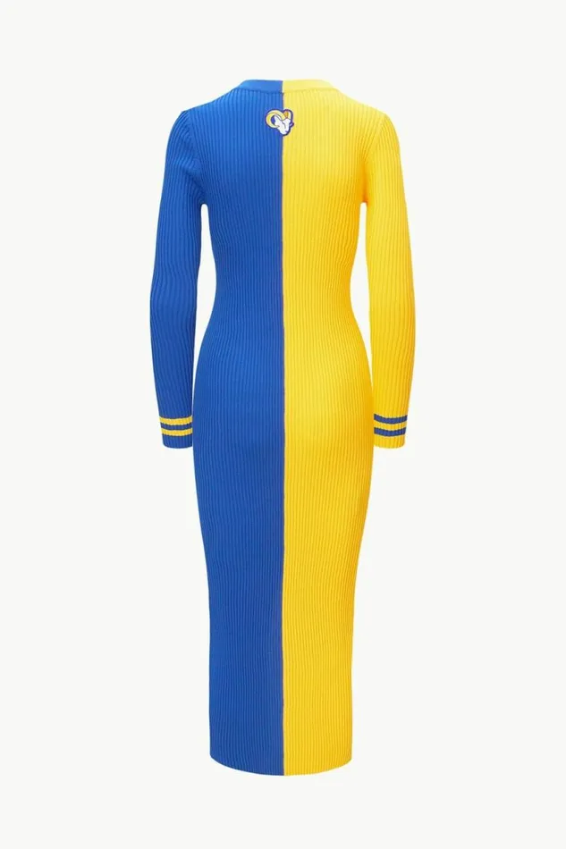 STAUD Dresses THE NFL SHOKO SWEATER Los Angeles Rams 8211 Women
