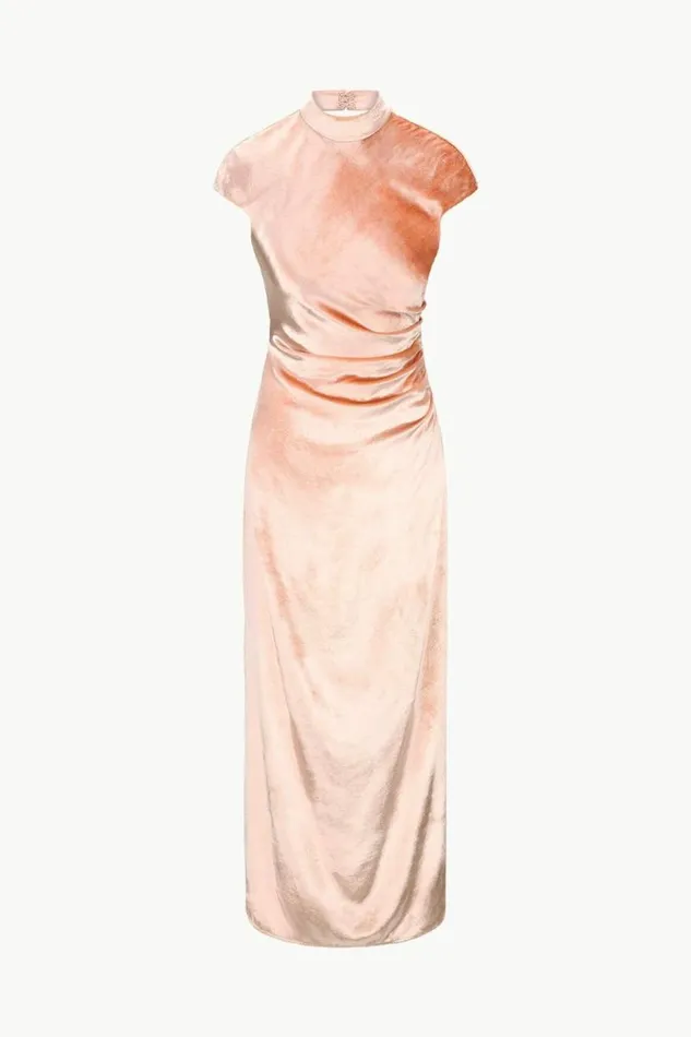 STAUD Dresses TINA DRESS Ash Rose 8211 Women STAUD Dresses TINA DRESS Ash Rose 8211 Women