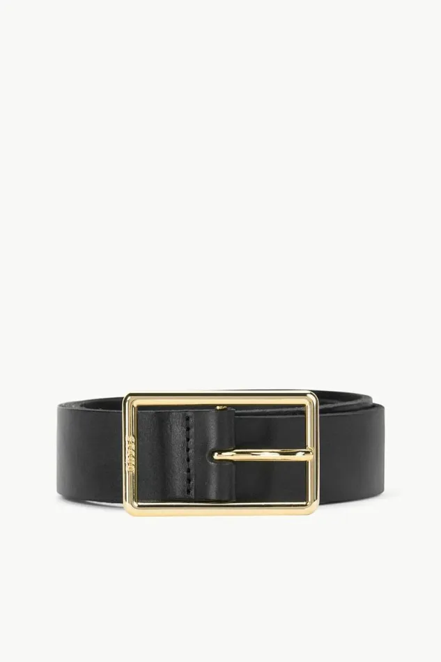 STAUD Essentials JEANS BELT Black Yellow Gold 8211 Women