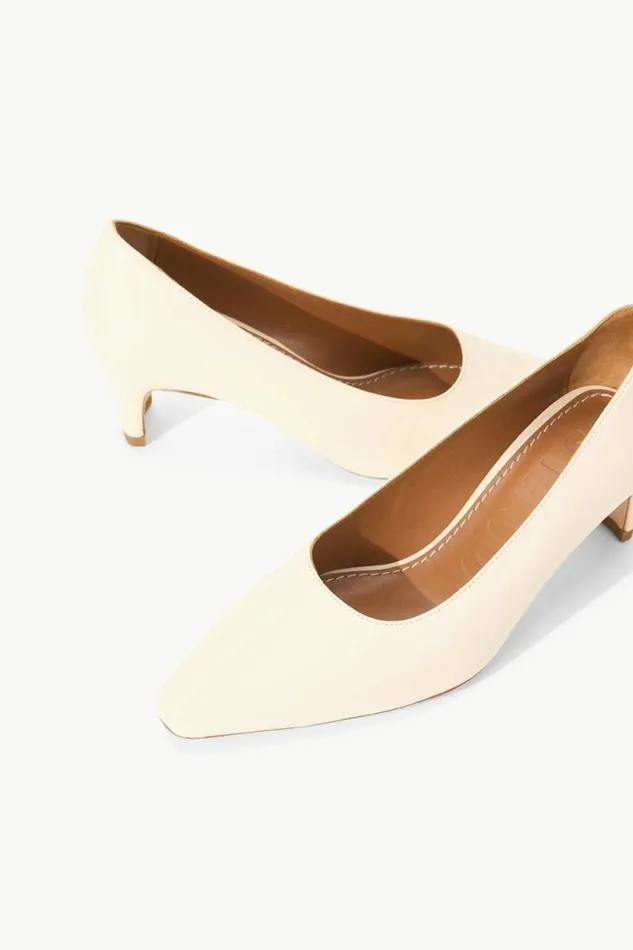 STAUD Heels WALLY PUMP Cream 8211 Women STAUD Heels WALLY PUMP Cream 8211 Women
