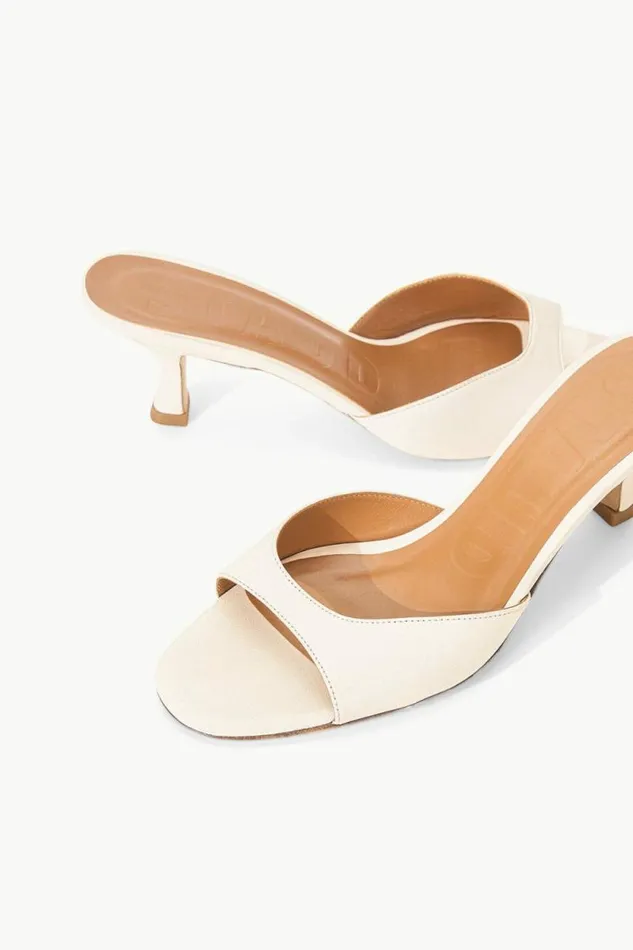 STAUD Mules and Flats BRIGITTE MULE Cream 8211 Women