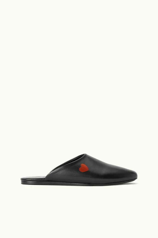 STAUD Mules and Flats CUSTOM ABBY SLIPPER Black 8211 Women