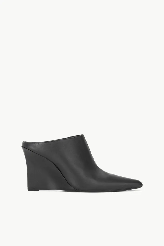 STAUD Mules and Flats VESPER WEDGE MULE Black 8211 Women