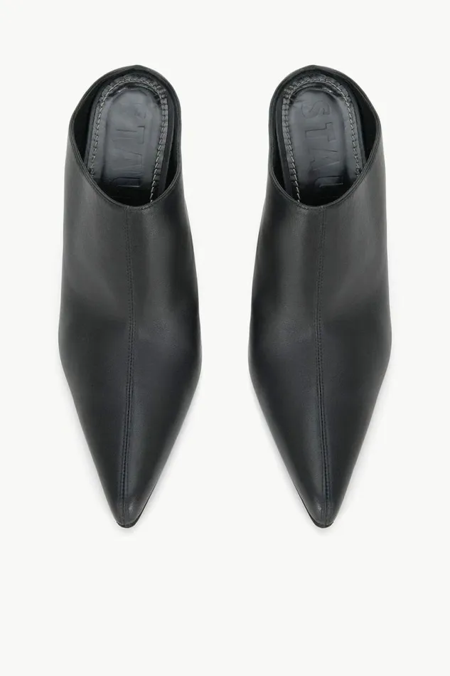 STAUD Mules and Flats VESPER WEDGE MULE Black 8211 Women STAUD Mules and Flats VESPER WEDGE MULE Black 8211 Women
