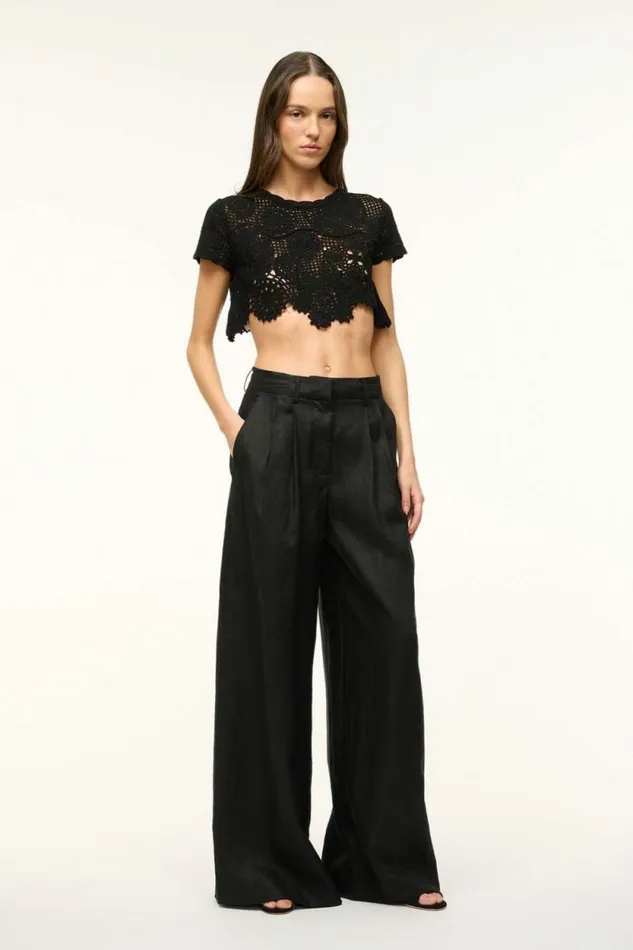 STAUD Pants and Shorts SASHA PANT Black 8211 Women