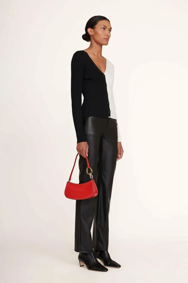STAUD Shoulder OLLIE BAG Cherry 8211 Women