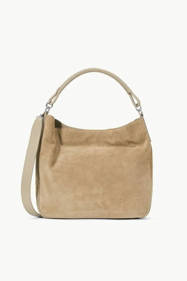 STAUD Shoulder PERRY BAG Dune Suede 8211 Women
