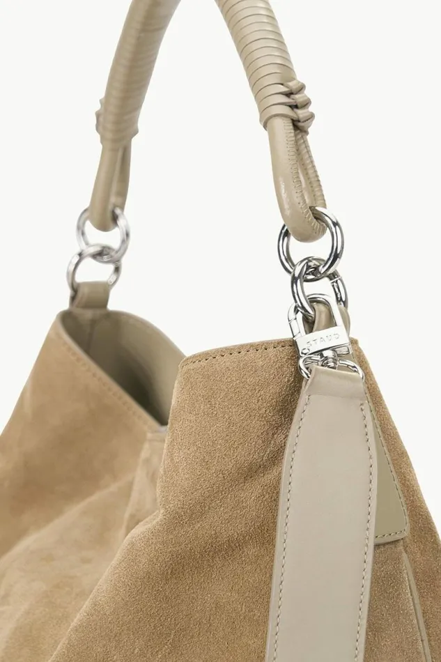 STAUD Shoulder PERRY BAG Dune Suede 8211 Women