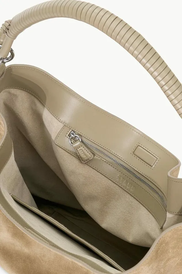 STAUD Shoulder PERRY BAG Dune Suede 8211 Women