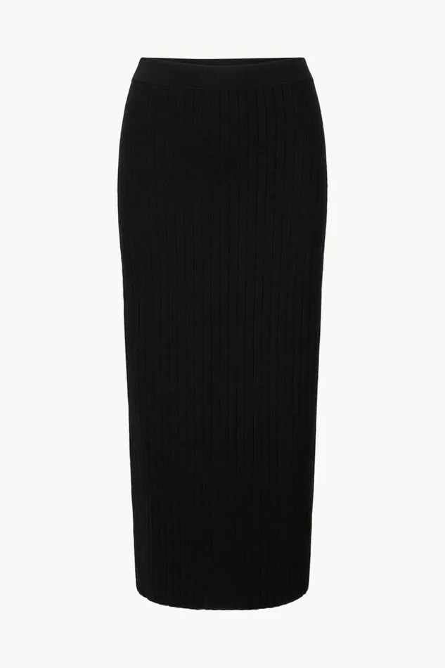 STAUD Skirts LYLE SKIRT Black 8211 Women