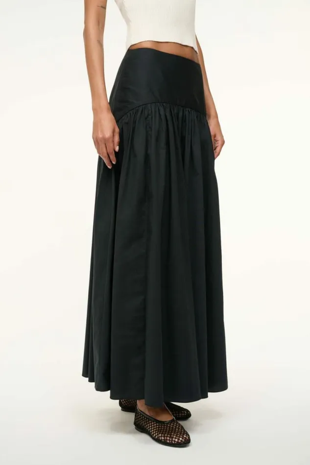 STAUD Skirts PROCIDA SKIRT Black 8211 Women STAUD Skirts PROCIDA SKIRT Black 8211 Women