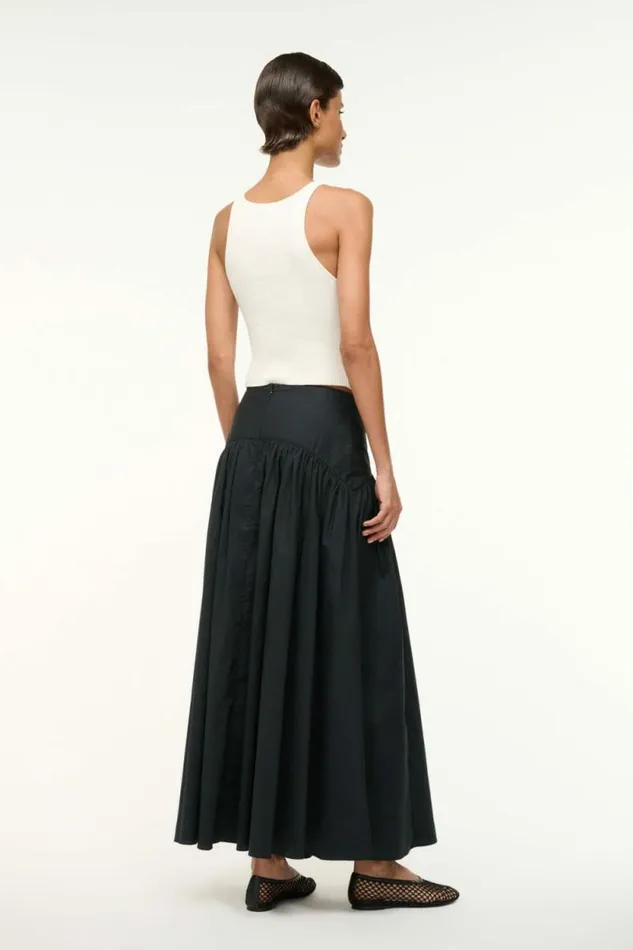 STAUD Skirts PROCIDA SKIRT Black 8211 Women STAUD Skirts PROCIDA SKIRT Black 8211 Women