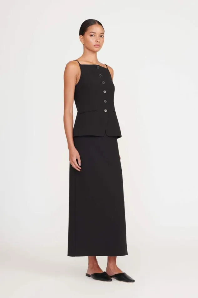 STAUD Skirts SMITH SKIRT Black 8211 Women STAUD Skirts SMITH SKIRT Black 8211 Women