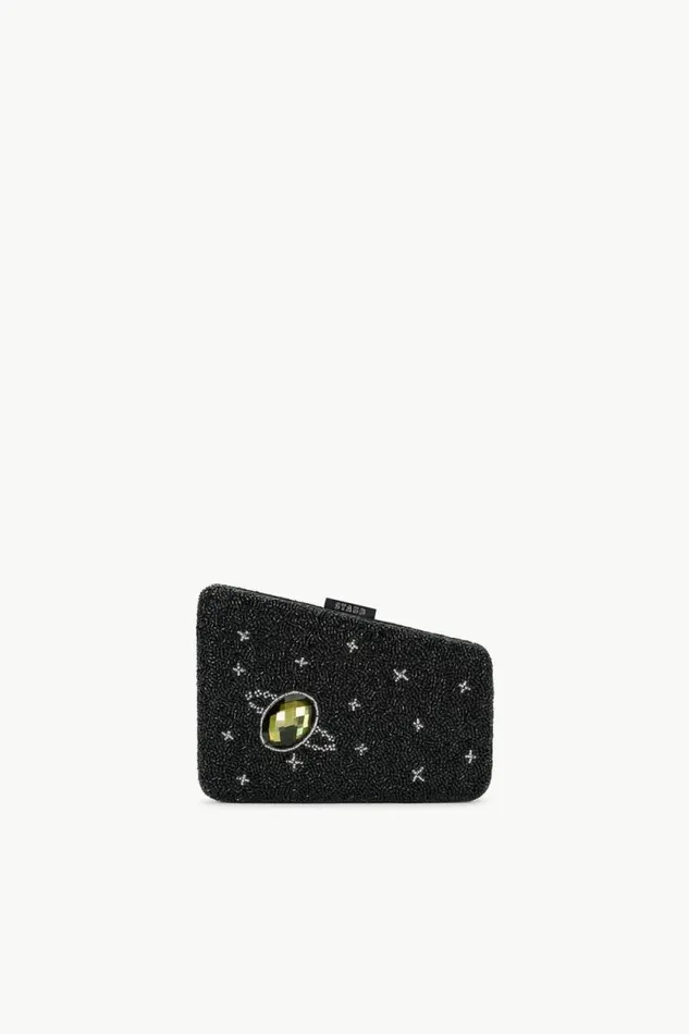 STAUD The Evening Edit CARMELLA BEADED CLUTCH Black Celestial 8211 Women STAUD The Evening Edit CARMELLA BEADED CLUTCH Black Celestial 8211 Women