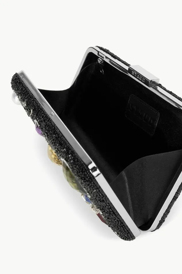 STAUD The Evening Edit CARMELLA BEADED CLUTCH Black Celestial 8211 Women STAUD The Evening Edit CARMELLA BEADED CLUTCH Black Celestial 8211 Women