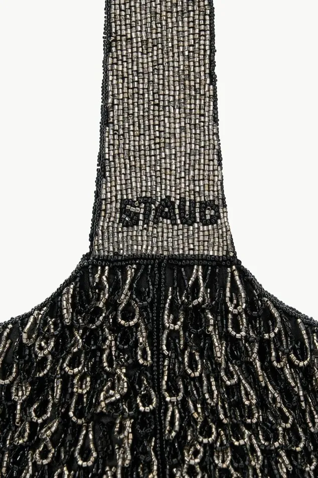 STAUD The Evening Edit HARUKO BEADED BAG Black 8211 Women STAUD The Evening Edit HARUKO BEADED BAG Black 8211 Women