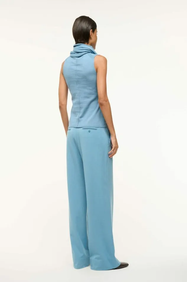STAUD Tops CANAL TOP Slate Blue 8211 Women STAUD Tops CANAL TOP Slate Blue 8211 Women