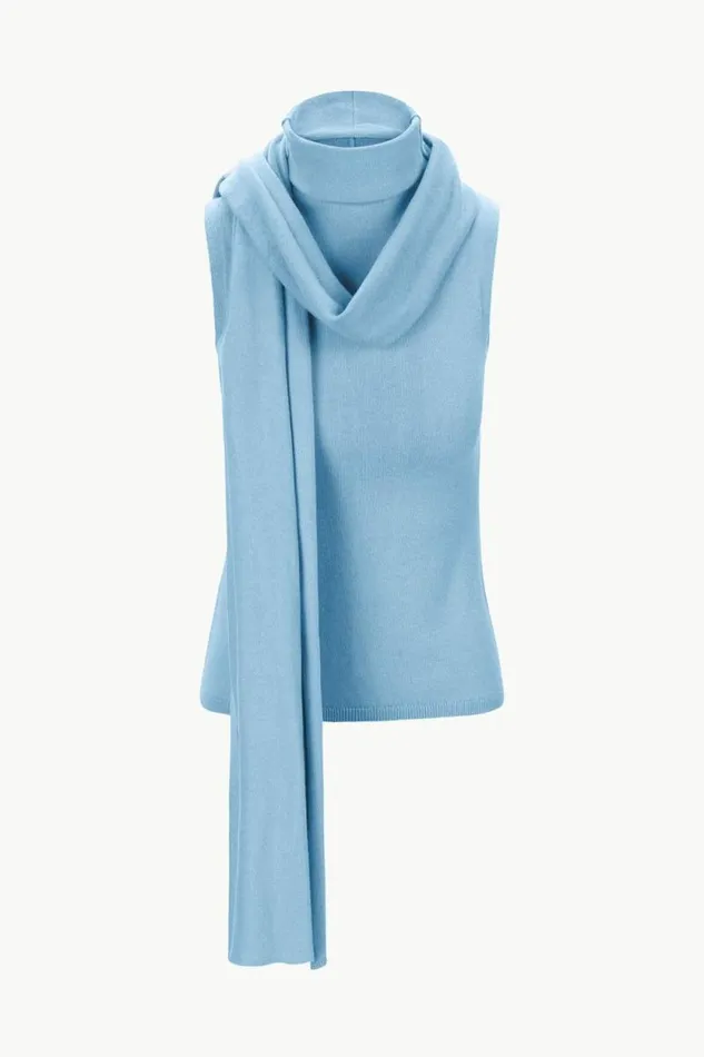 STAUD Tops CANAL TOP Slate Blue 8211 Women STAUD Tops CANAL TOP Slate Blue 8211 Women