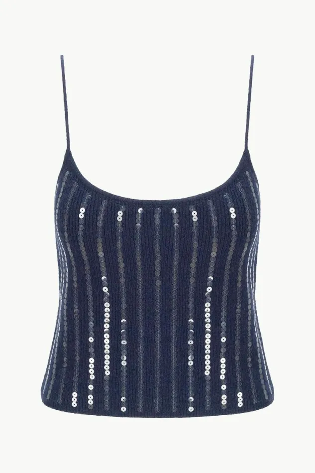 STAUD Tops EMERSON TANK Navy 8211 Women