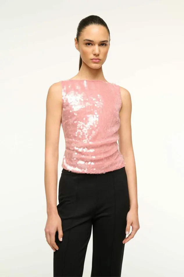 STAUD Tops ETON TOP Sienna 8211 Women STAUD Tops ETON TOP Sienna 8211 Women