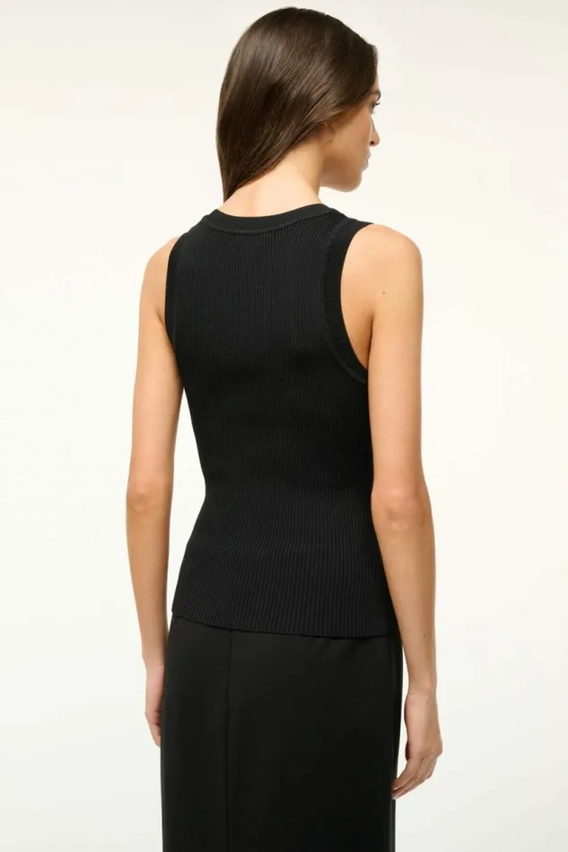 STAUD Tops JULIETTE TOP Black 8211 Women STAUD Tops JULIETTE TOP Black 8211 Women