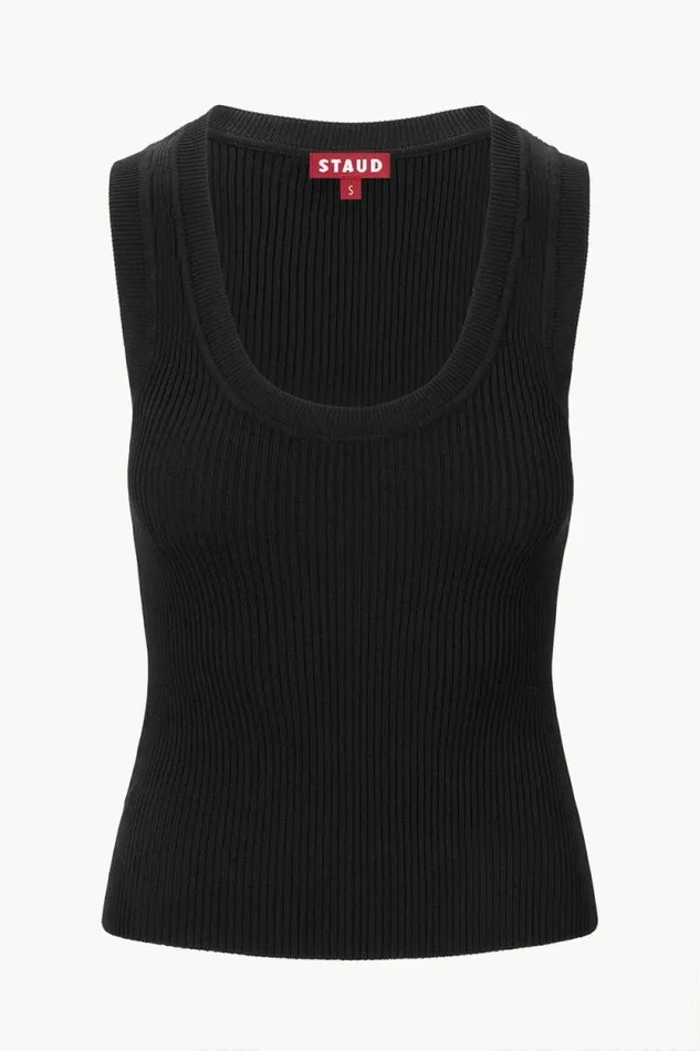 STAUD Tops JULIETTE TOP Black 8211 Women STAUD Tops JULIETTE TOP Black 8211 Women