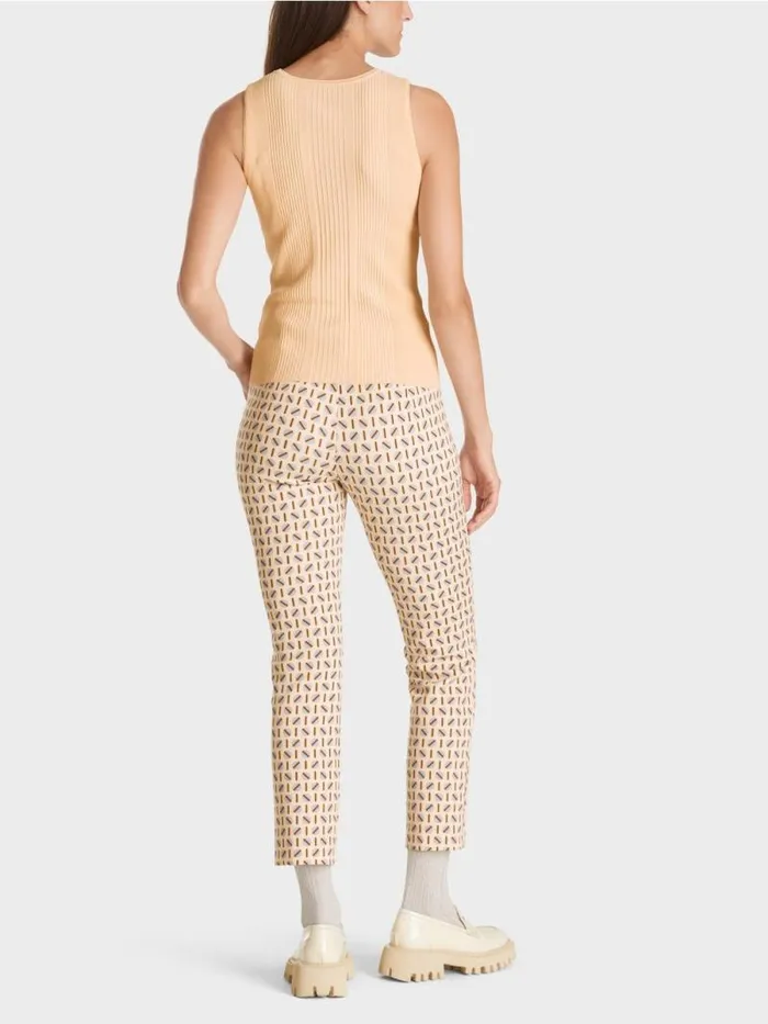 Strick Damen Marc Cain Top 034Rethink Together034 Dark Cream