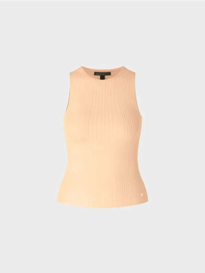 Strick Damen Marc Cain Top 034Rethink Together034 Dark Cream