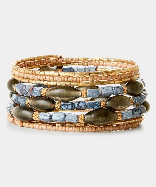 Sublime Boho Bracelet Grey Apparel Accessories and Jewellery Joebrowns