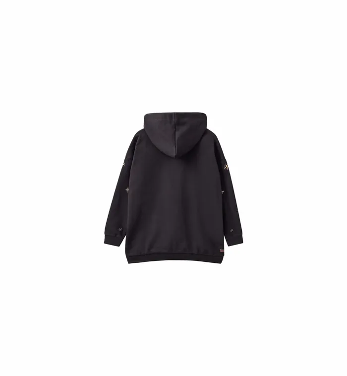 Sweats MOS MOSH Women MMHBliss Burnt Sweatshirt 8211 HEYANNO Black